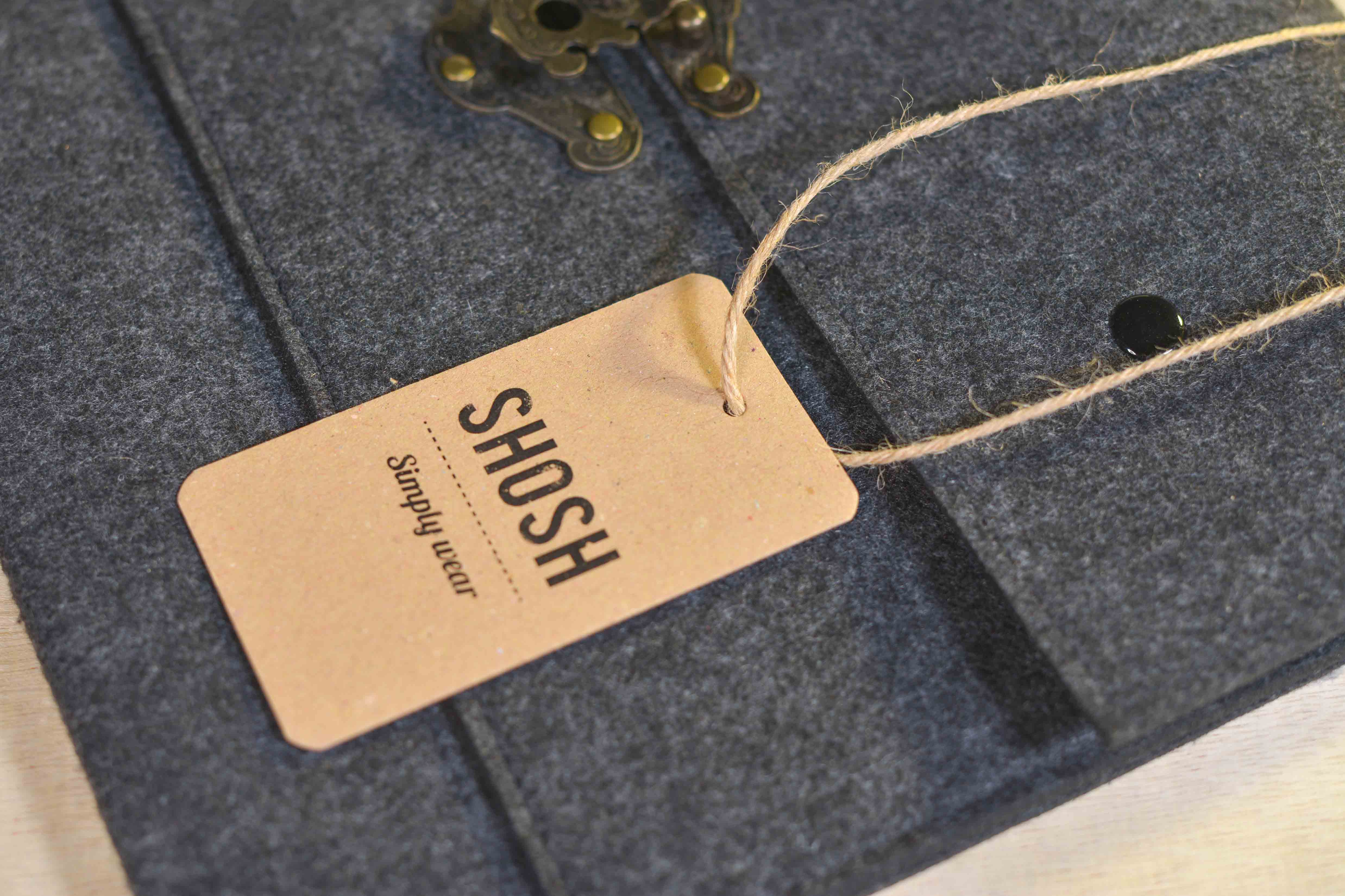 Lacets naturels pour étiquette à suspendre-smallabel