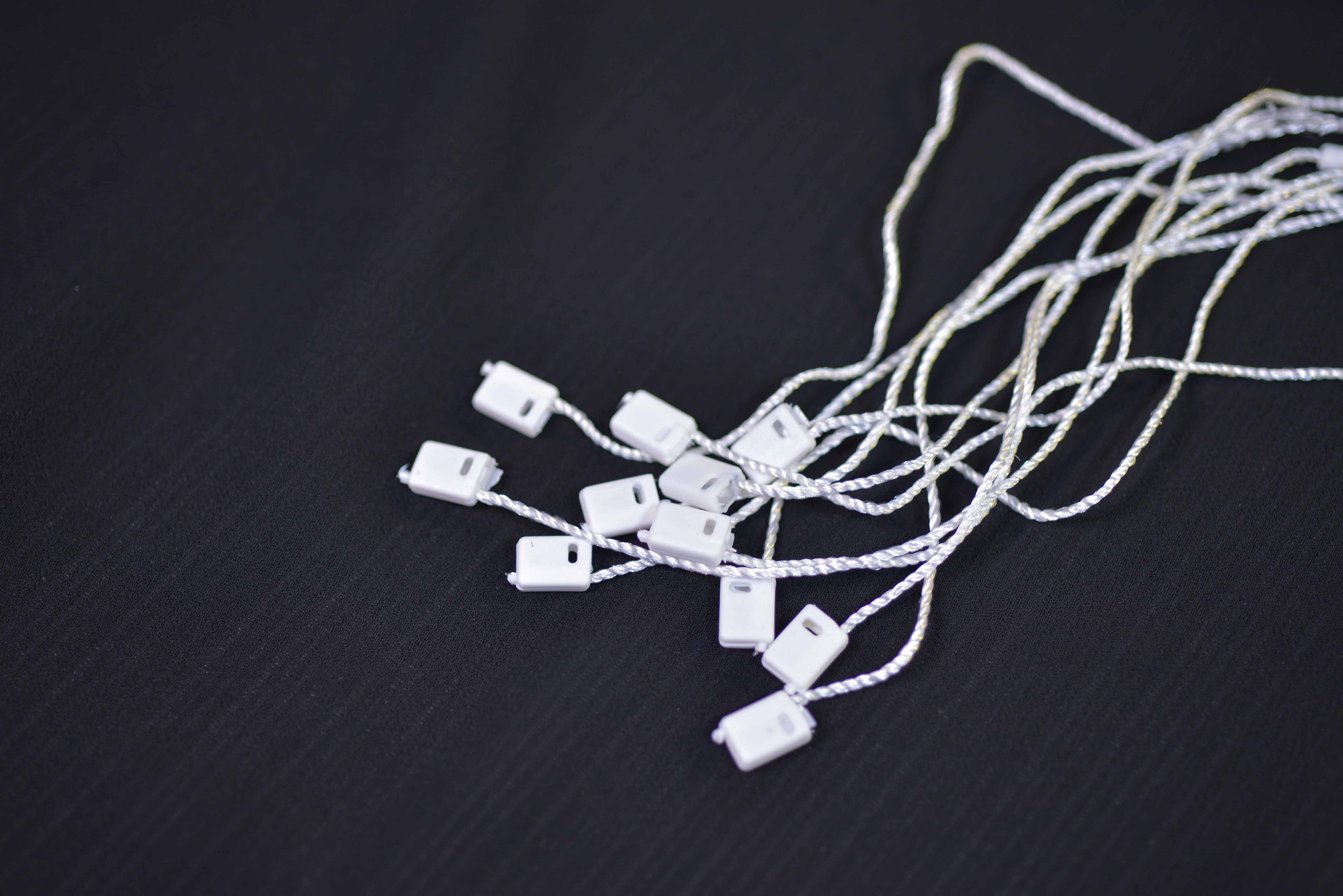 Lacets noirs pour étiquette de suspension-smallabel