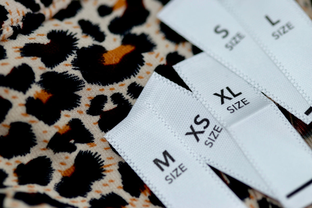 Size Print Label size labels-Size Labels for self-design-smallabel
