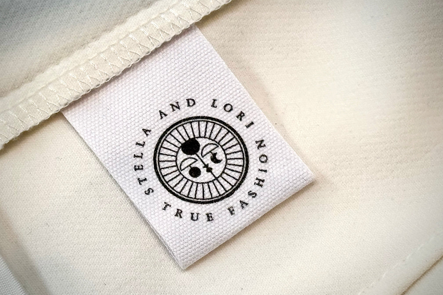 Natural White Cotton Labels – Smallabel