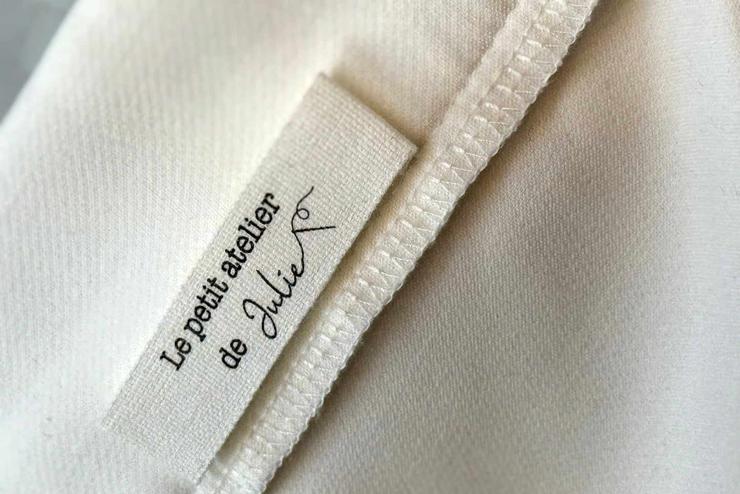 Off White Cotton Labels – Smallabel