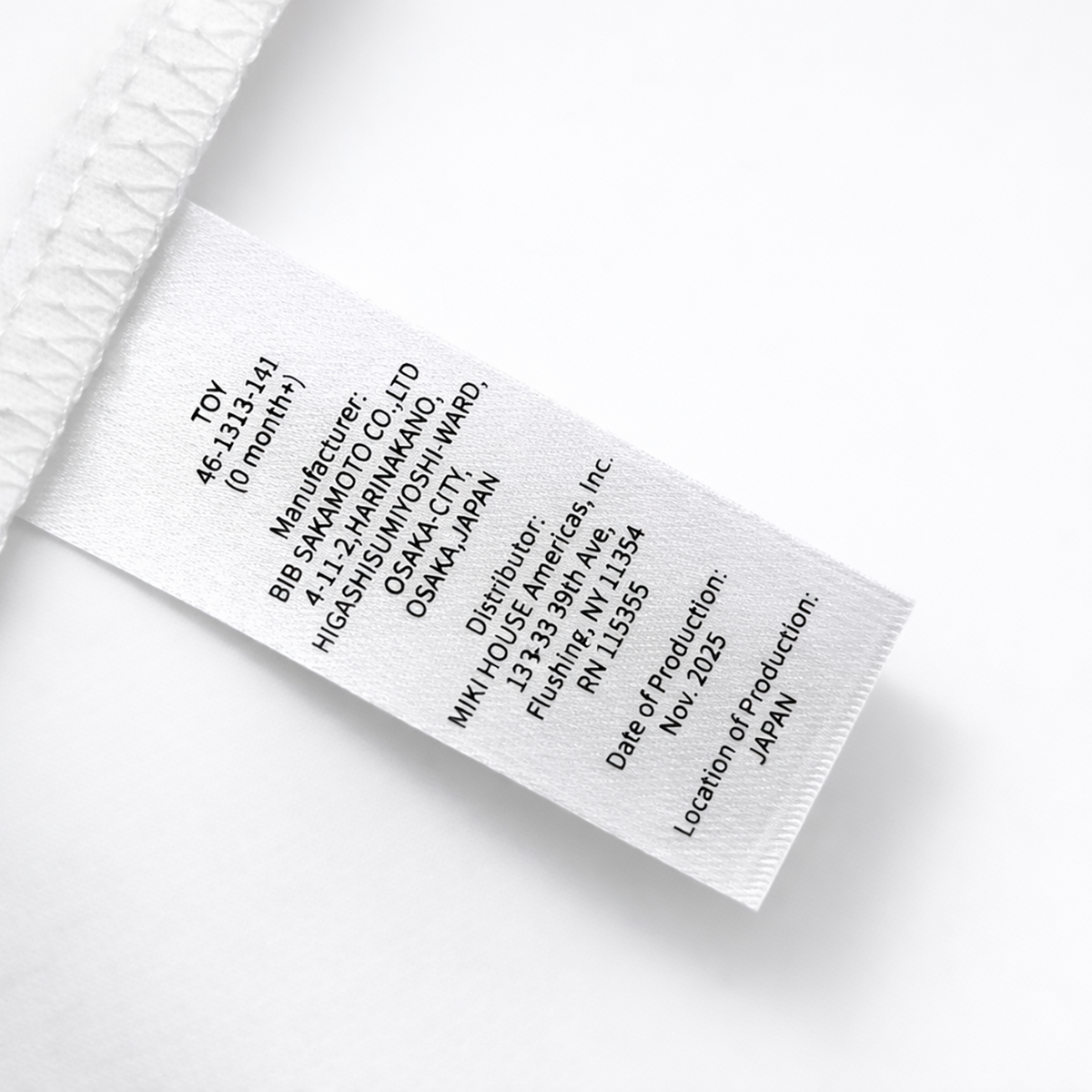 Custom Satin Care Labels for Clothing | ASTM-Compliant | Smallabel ...