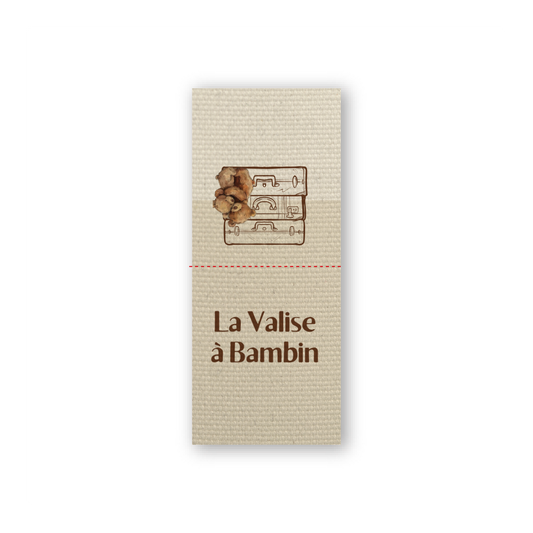 Etiketten für Kleidung aus natürlicher Baumwolle - Smallabel